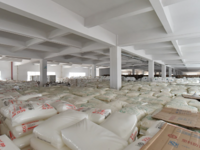 Plastic raw material warehouse