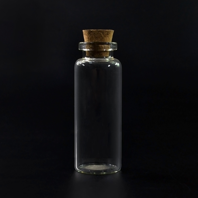 0.5 1 2 3 4 5 7 9 10 15 20 25 30 35 40 50 60ml small vials glass bottle with cork top wholesales