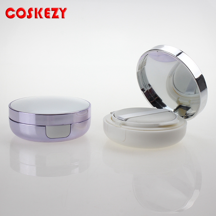 0.5 oz Light Purple Wholesale Empty Package Skin Care Make Up BB Cream Container, Cosmetic Factory 15g Air Cushion bb Cream
