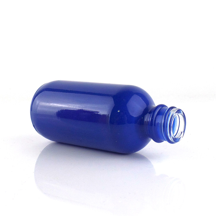 0.5OZ 1OZ 2OZ 4OZ Boston Round white Screen Printing /frost Glass Dropper Bottle