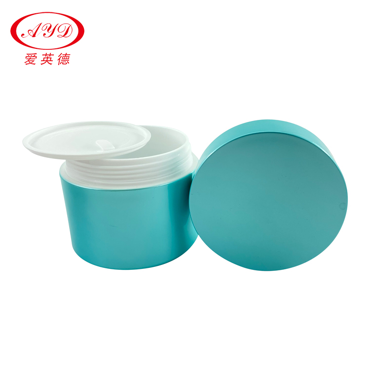 0.5OZ 1OZ 3OZ 4OZ 5OZ 6OZ 8OZ Empty Jar Matte Green Black Cosmetic Plastic Jars With Gold Lid For Body Butter Container