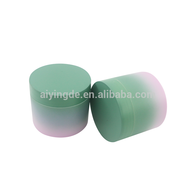 0.5OZ 1OZ 3OZ 4OZ 5OZ 6OZ 8OZ Empty Jar Matte Green Black Cosmetic Plastic Jars With Gold Lid For Body Butter Container