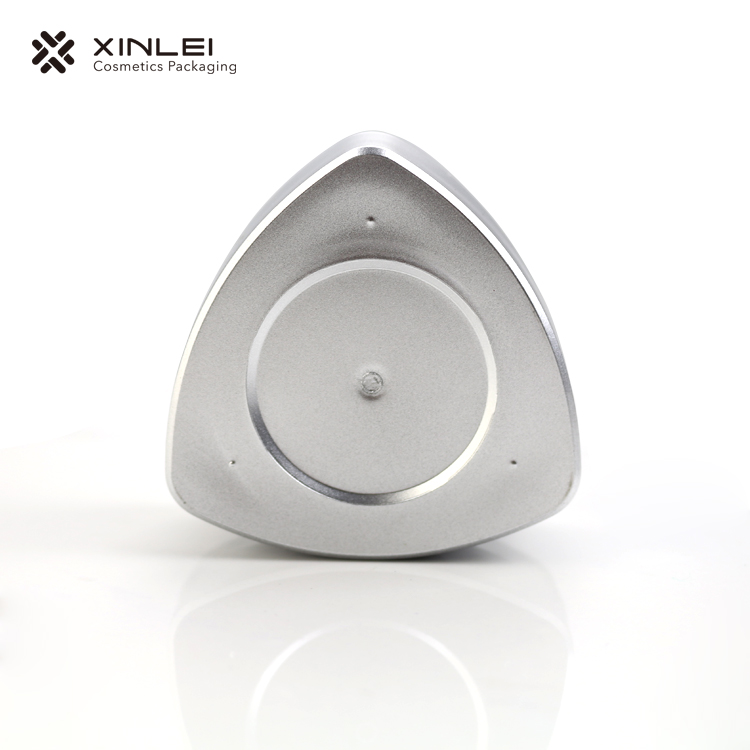 0.5oz 15ml triangle shape acrylic cosmetic container for lip scrub