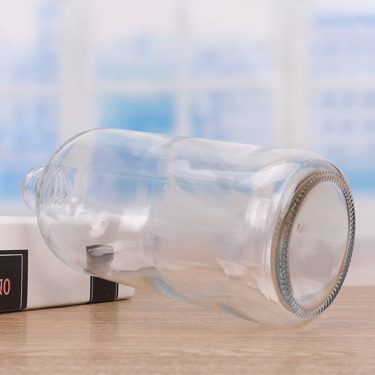 0.5oz 1oz 2oz 4oz 8oz 16oz 32oz Clear Boston Round Glass Bottle