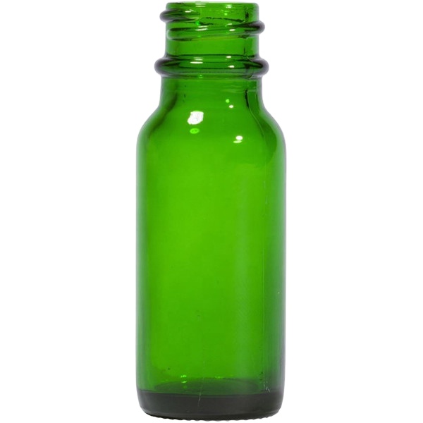 0.5oz Green Boston Round with Black Cap