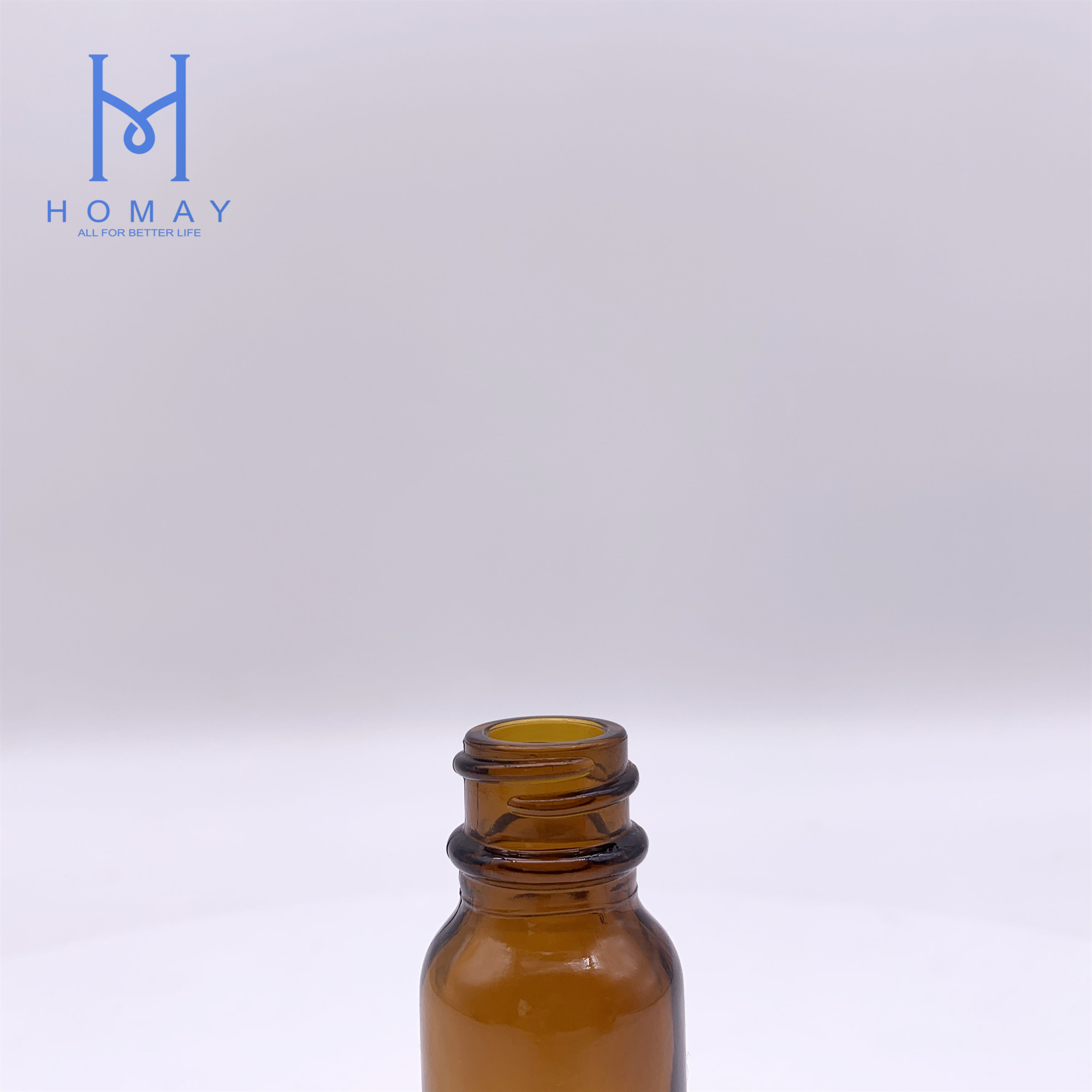 0.5oz amber boston glass bottle with different accessories with paper box, punp,dropper cap.screw cap