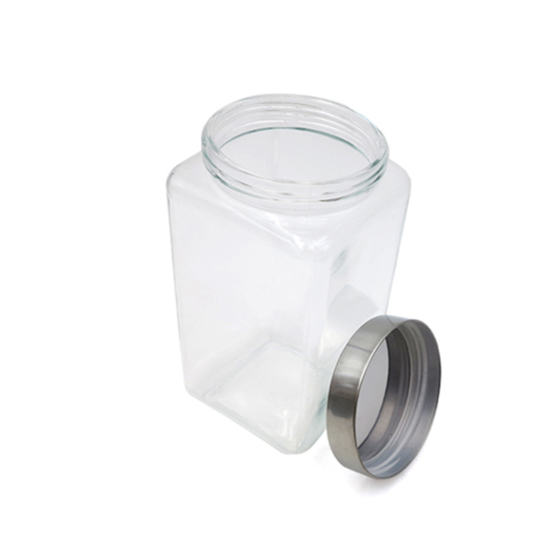0.8L 1.2L 1.5L 2L Amazon Top Seller Round Glass Mason Jar