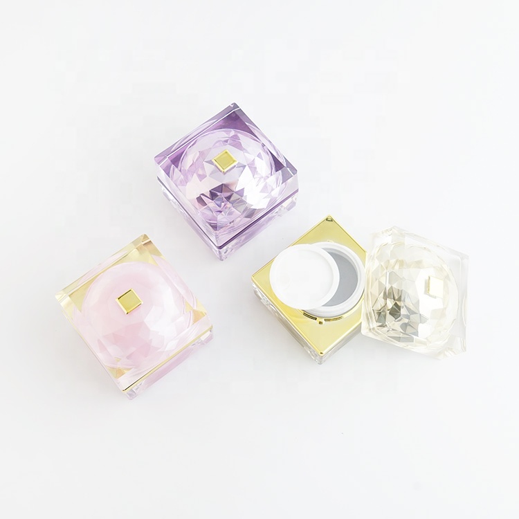 1.06 OZ Acrylic Cosmetic Plastic Jar For Skin Care Cream