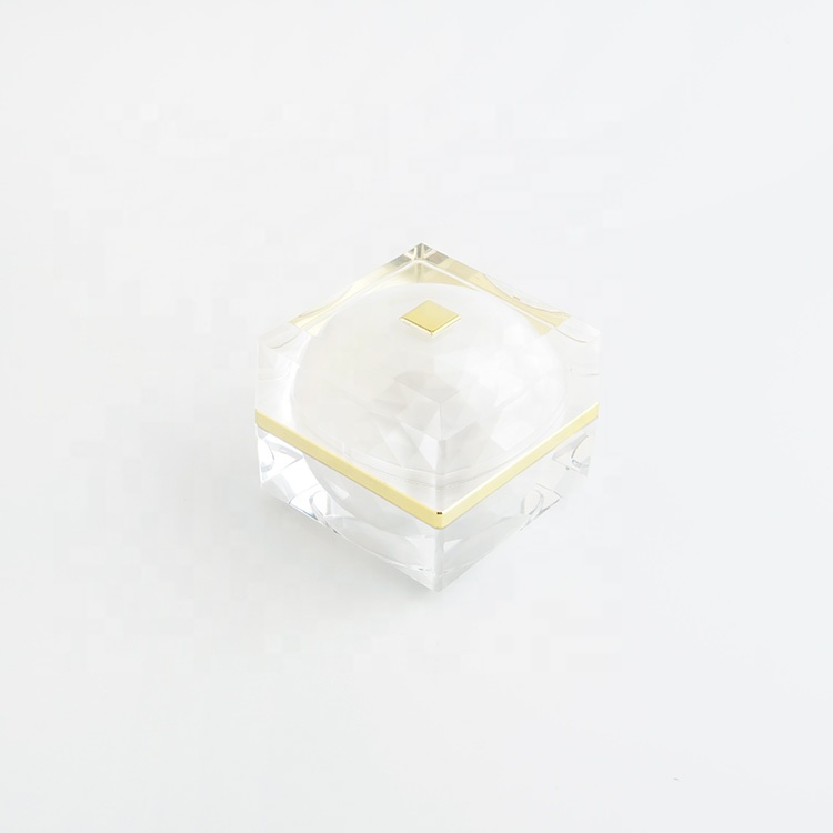 1.06 OZ Acrylic Cosmetic Plastic Jar For Skin Care Cream