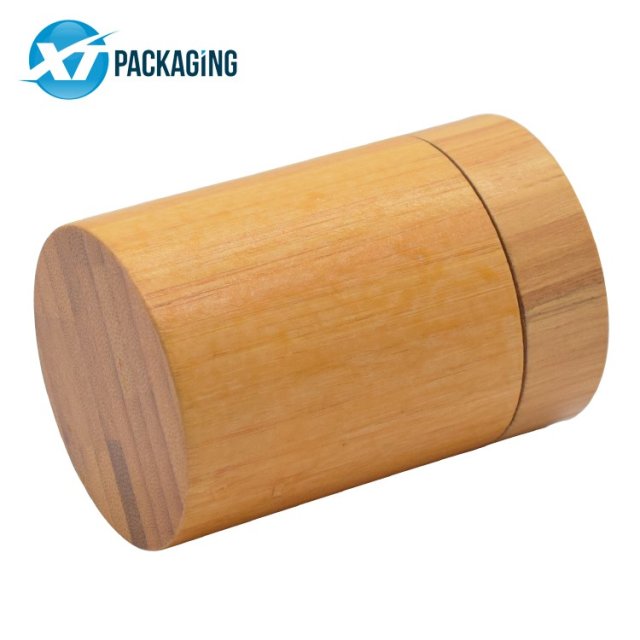 1 2 3oz 4oz Cosmetic Jars Wooded Cap for Skin Care Cream Packaging with bamboo lid Glass Plastic