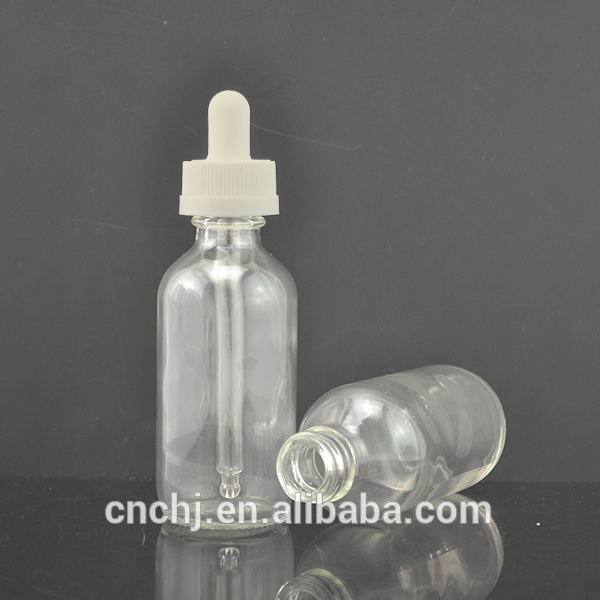 1/2 OZ 1 OZ 2 OZ 4 OZ boston glass dropper bottle with pressure screw cap for essential oil