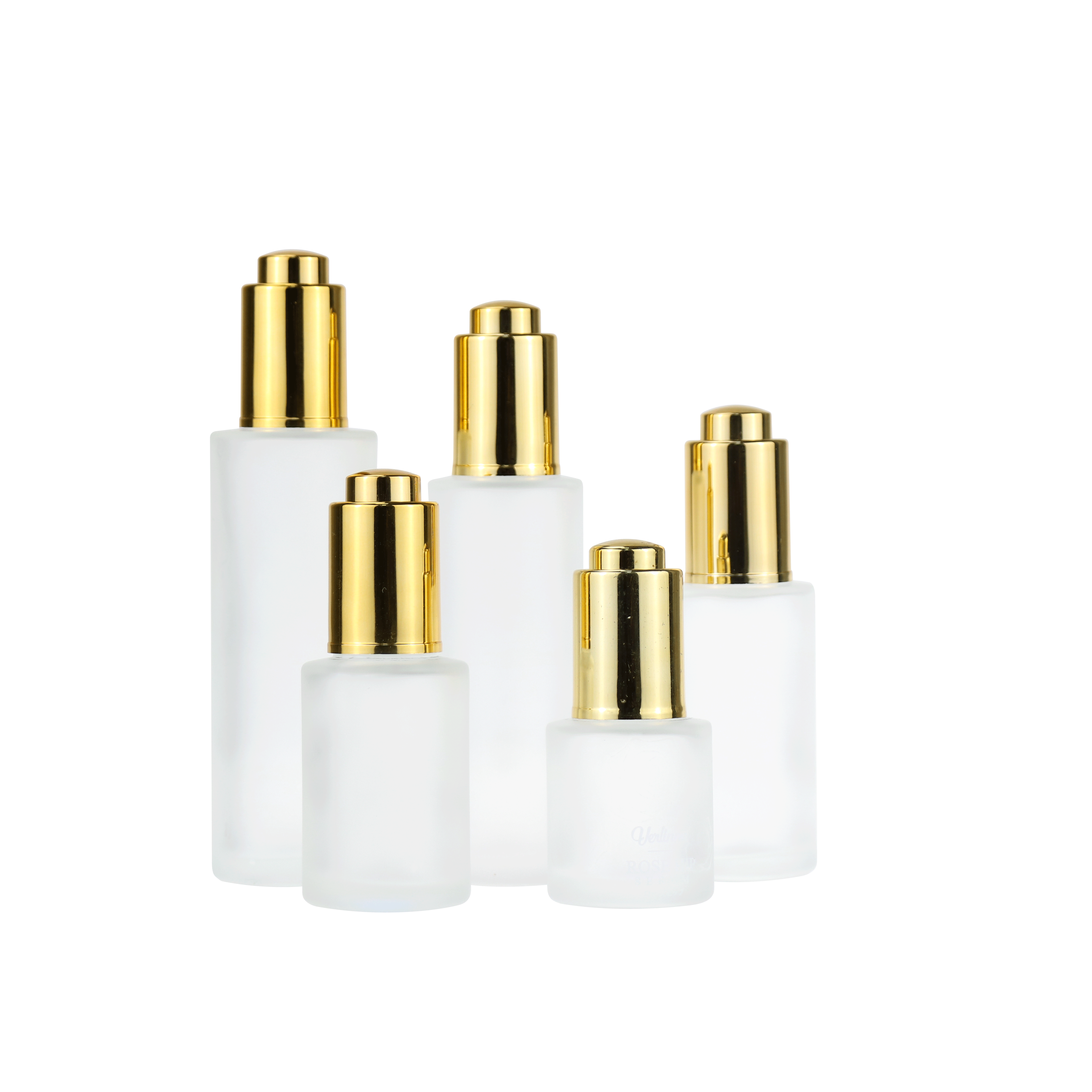 1/2 oz 15ml Clear square glass dropper bottle E liquid rectangle transparent glass pipette bottle for essential oil