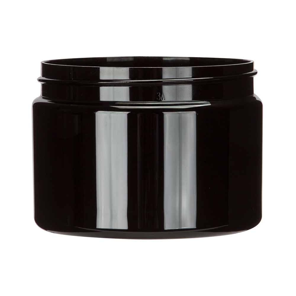 1/2 oz 30g 50g 100g PET Wide Mouth Round Jar cosmetics cream plastic for hair gel