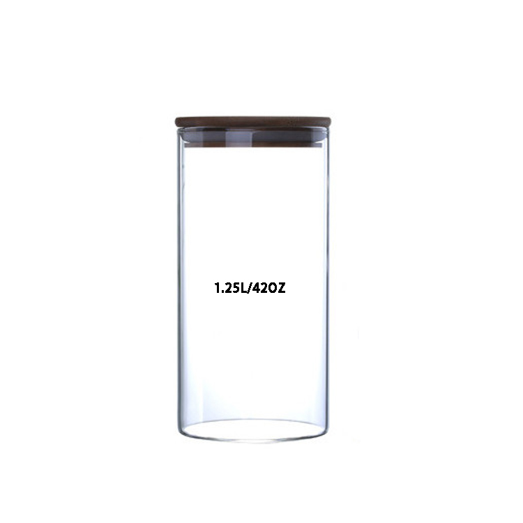 1.25L/42oz bamboo coffee bean  tea sugar kitchen canister collection
