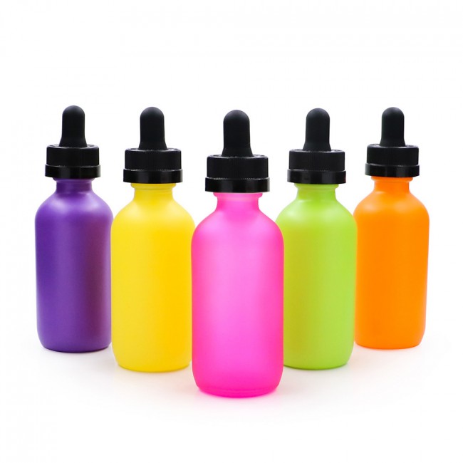 1/2oz 1 oz 2 oz 4 oz Amber Boston Round Glass dropper Bottle 15ml 30ml 60ml 120ml for eliquid