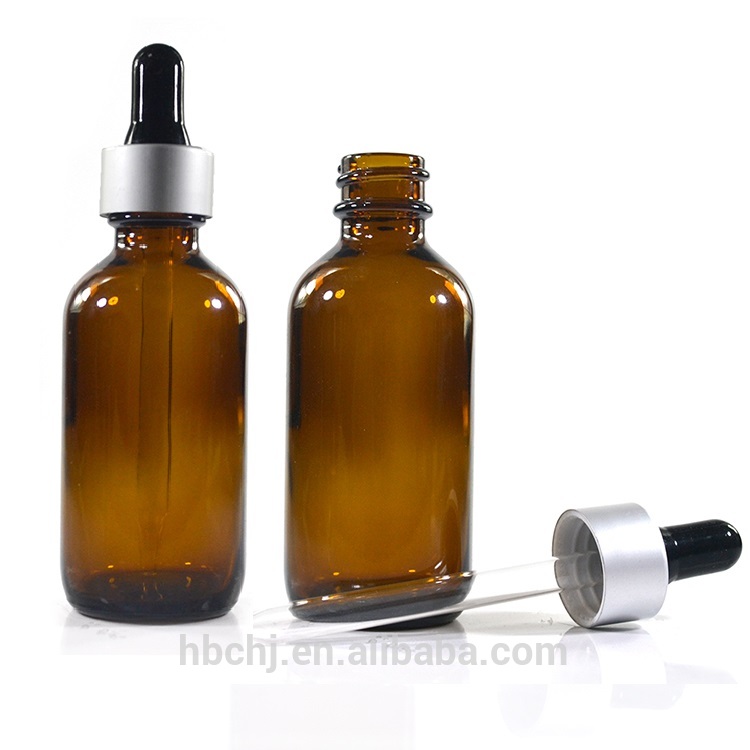 1/2oz 1 oz 2 oz 4 oz Amber Boston Round Glass dropper Bottle 15ml 30ml 60ml 120ml for eliquid