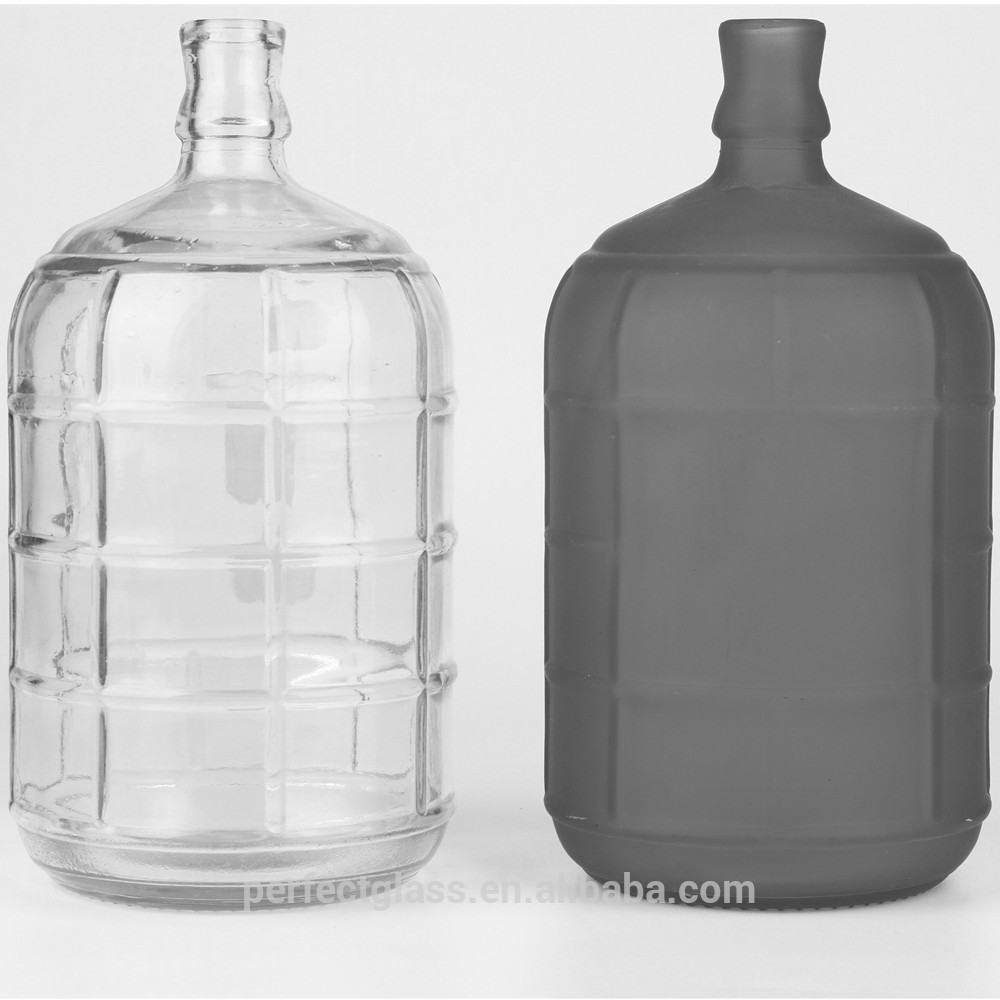 1/3/5/6 gallon frosted carboy bottle
