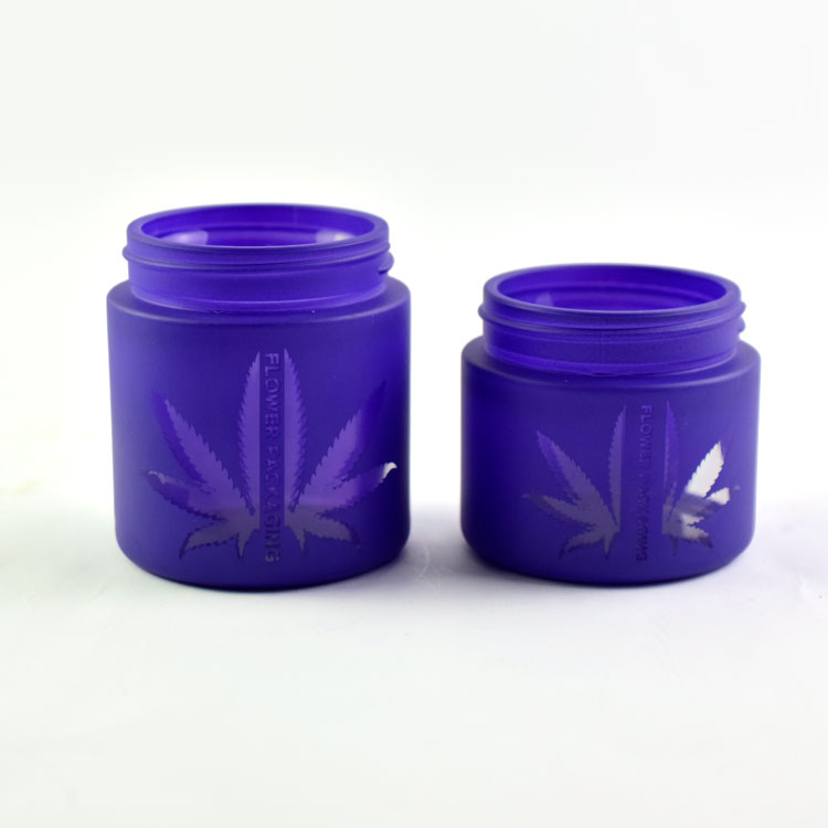 1 5 8oz Containers Glass Jar Child Resistance Flower Containers Portable Cream Glass Jar