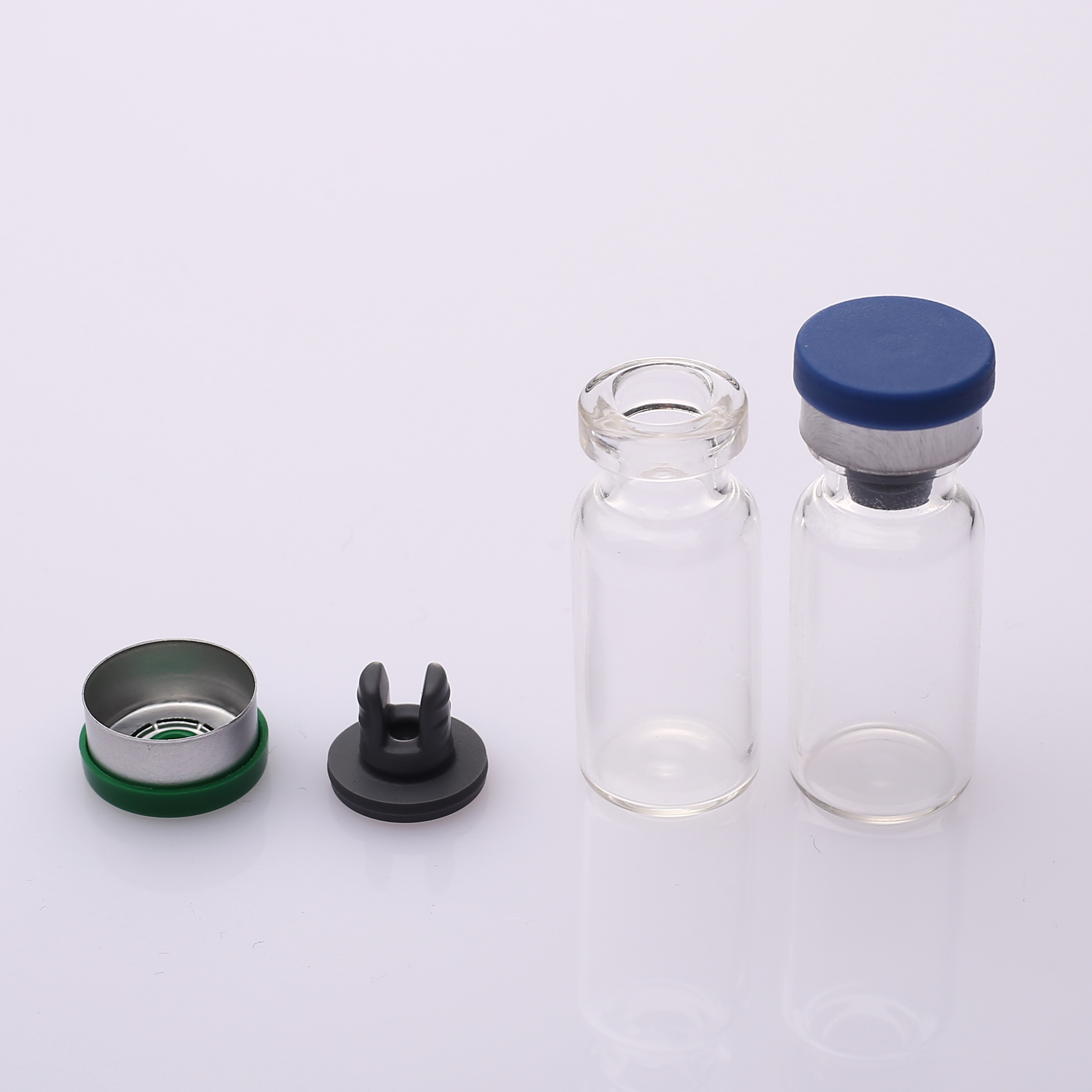 1-50ml Tubular Glass Bottle Multi Use Capsule Vial for Pharmaceutical Injection Cosmetics Vial