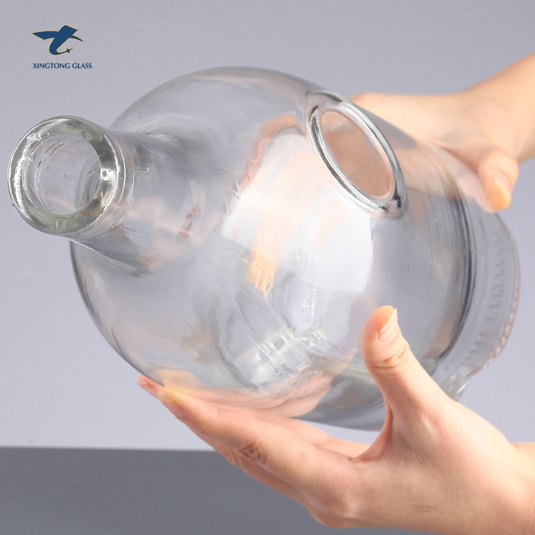 1.5L Factory Promotion Quality Custom Glass Bottle For Liquor