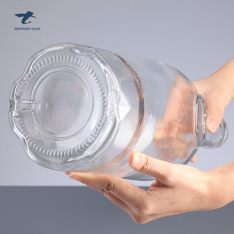 1.5L Factory Promotion Quality Custom Glass Bottle For Liquor