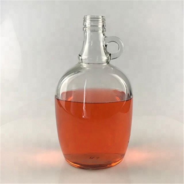 1.5L clear glass beer growler empty wine Growler Bottle