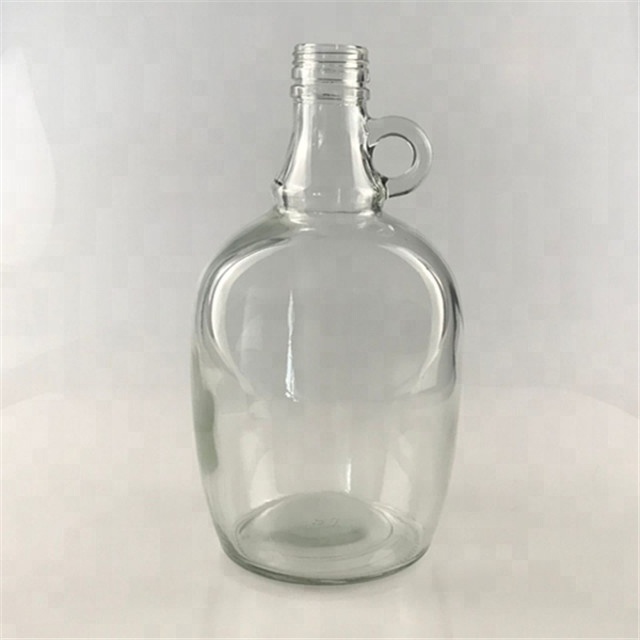 1.5L clear glass beer growler empty wine Growler Bottle
