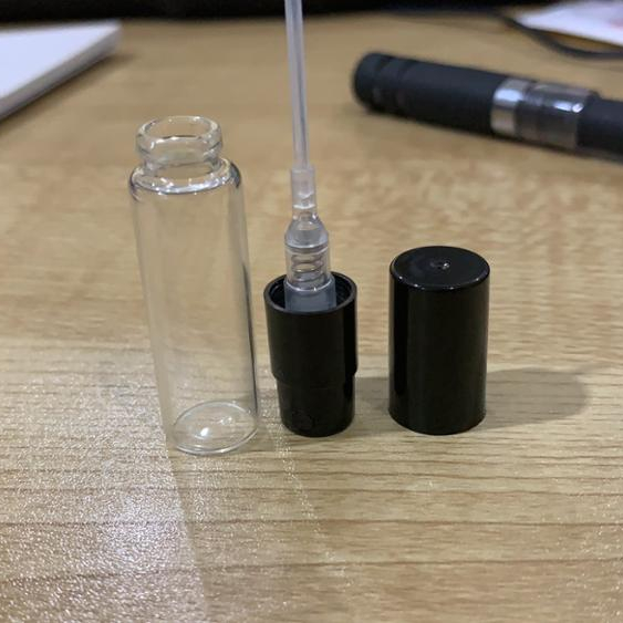1.5ML 2ML 3ML 4ML 5ML 6ML 7ML 8ML 9ML 10ML tester perfume sample glass vial pocket sprayer bottle