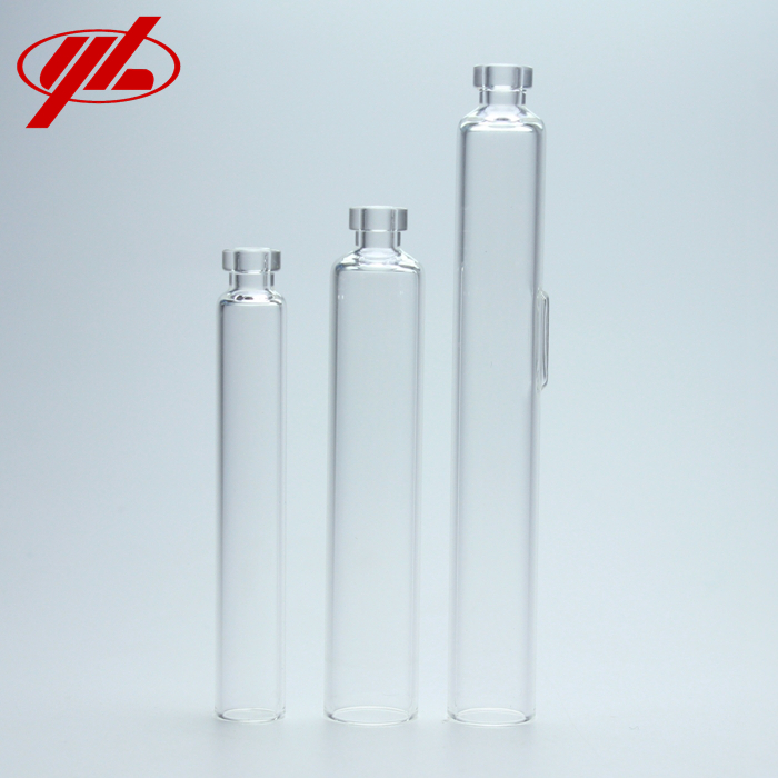 1.5ml 1.8ml 3ml 4ml Clear Empty Disposable Insulin Medical Glass Cartridge