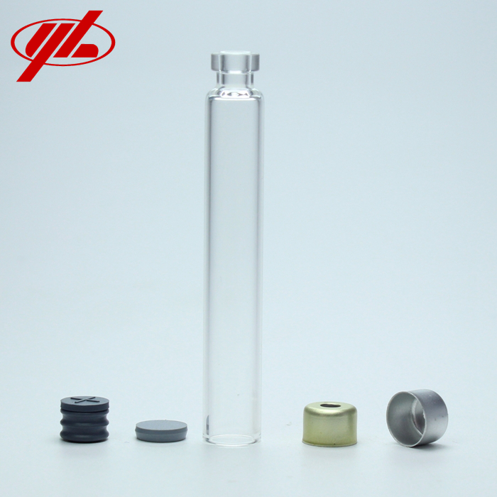 1.5ml 1.8ml 3ml 4ml Clear Empty Disposable Insulin Medical Glass Cartridge