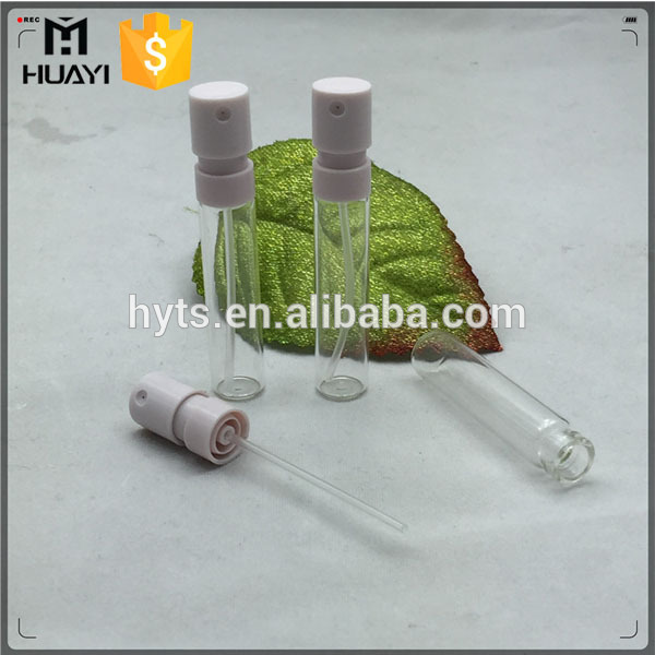 1.5ml 2ml mini perfume glass spray sample vial