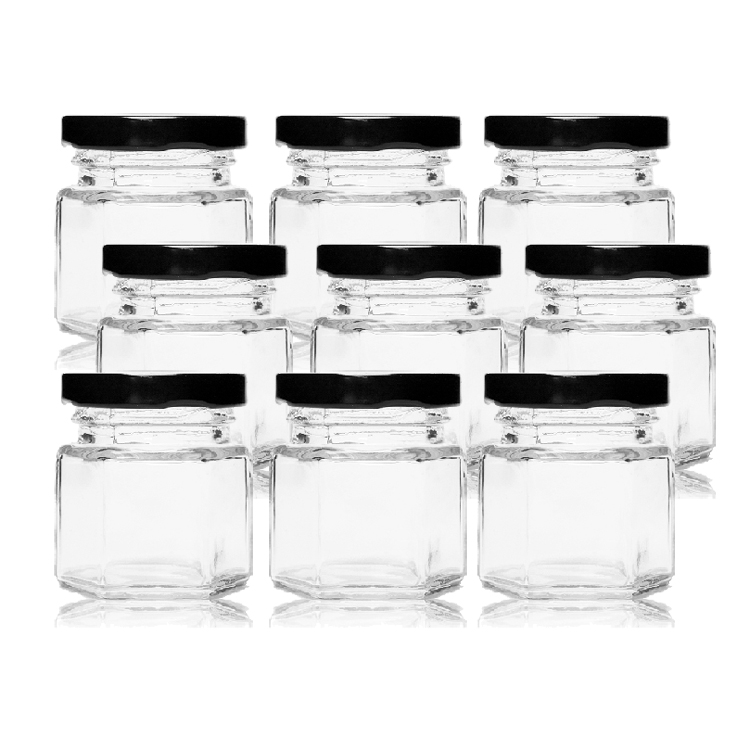1.5oz 45ml Kitchen Glass Jars Storage Bottles with Magnetic Lids for Spice