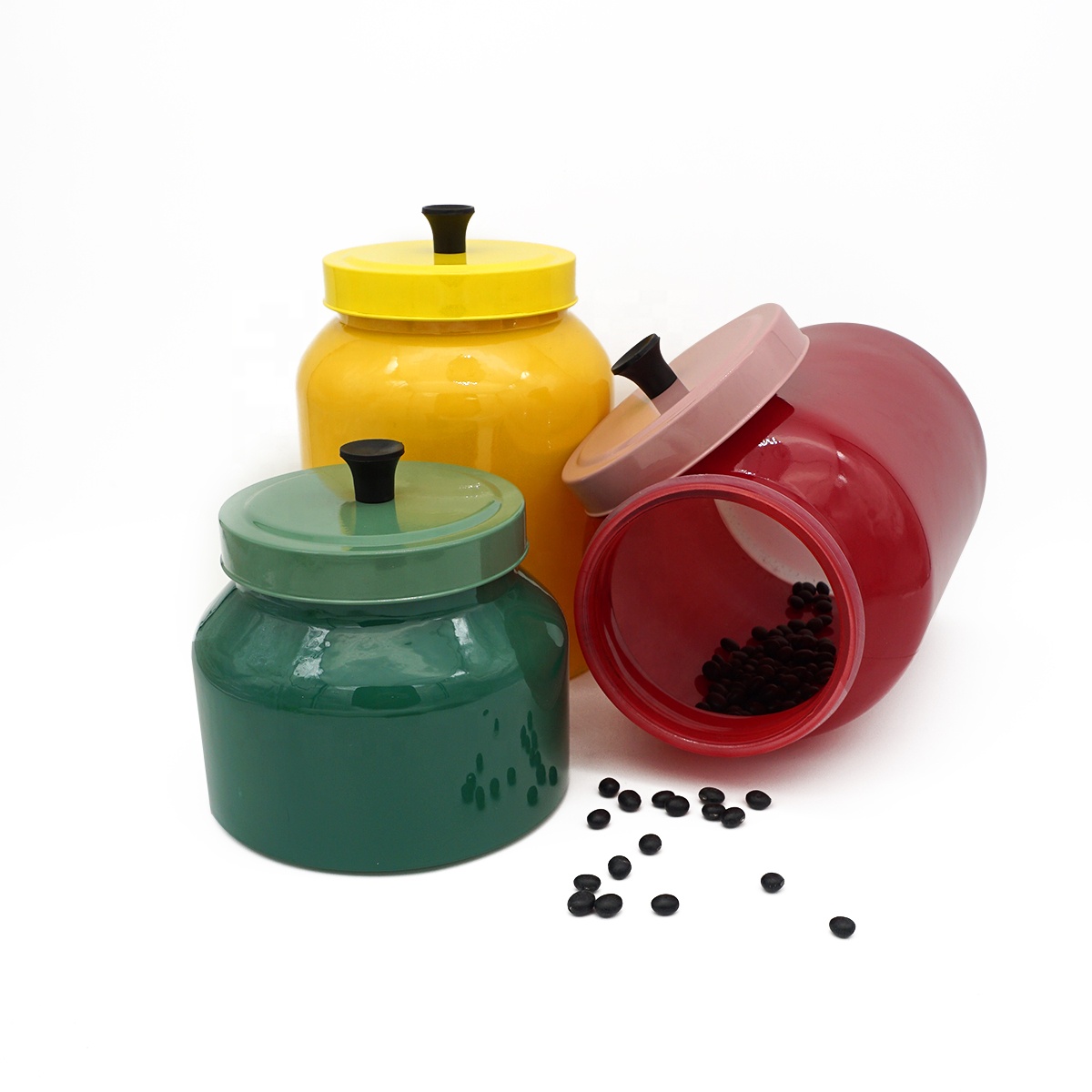 1.6L for dry with lid fruit home custom different size yellow kitchen utensils