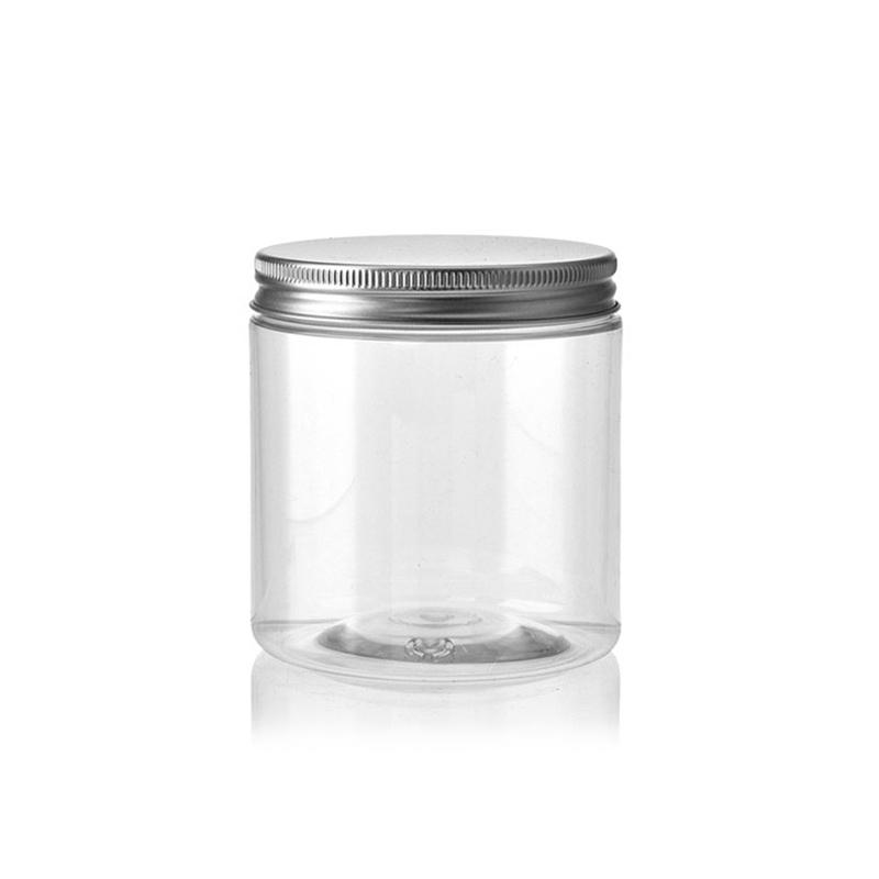 1.7oz 100ml 4oz 150ml 200ml 250ml 8oz Wide Mouth Plastic Jar Clear PET Cream Container For Body Butter