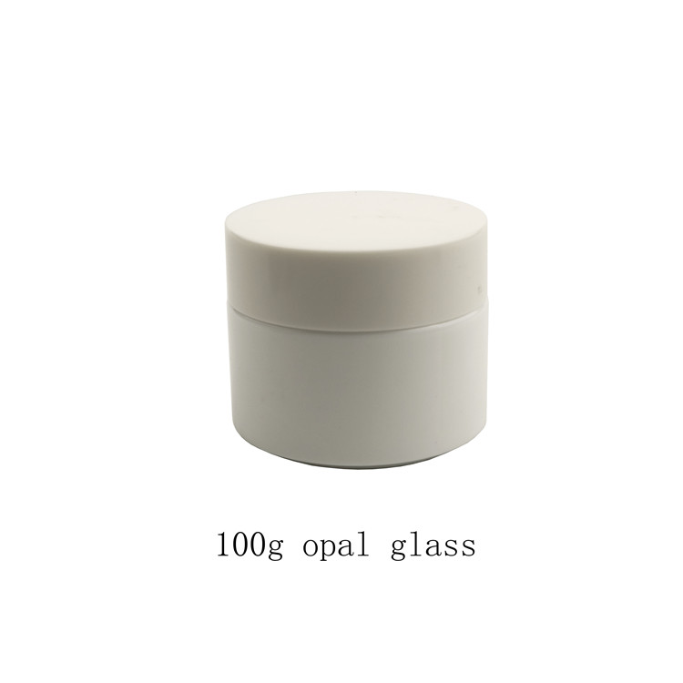 1.7oz 2.1oz Skin care cream clay mask jar metallic pink lid 50g 60g 100g frosted glass cosmetic jar container