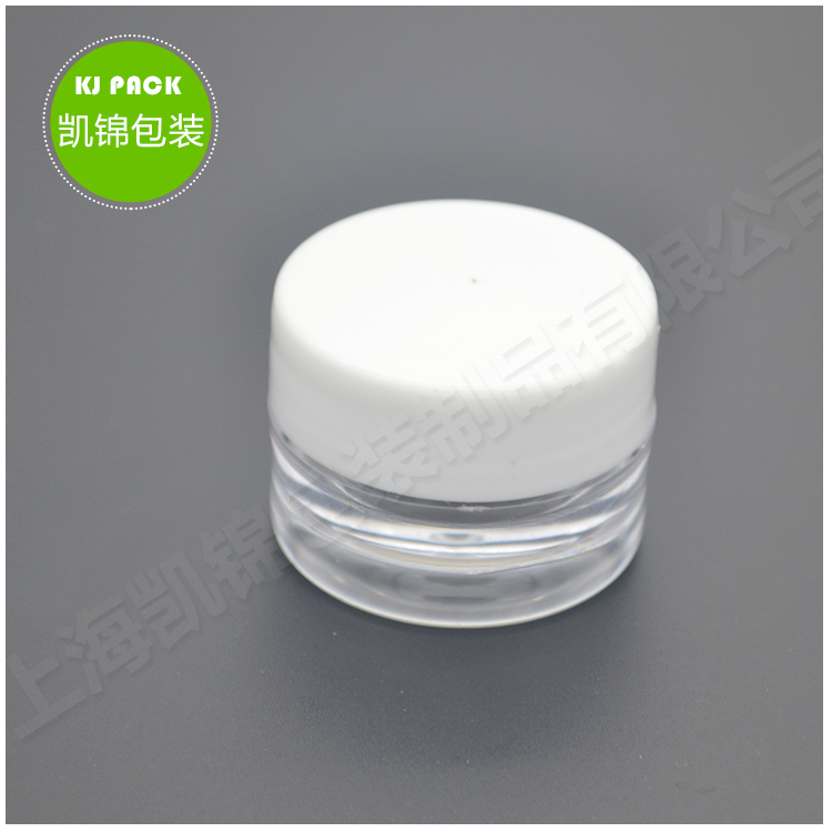 1.7oz Flat PS Body Cream Container Jar