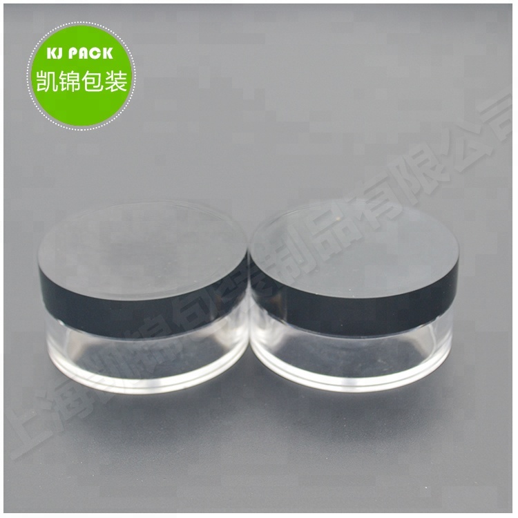 1.7oz Flat PS Body Cream Container Jar