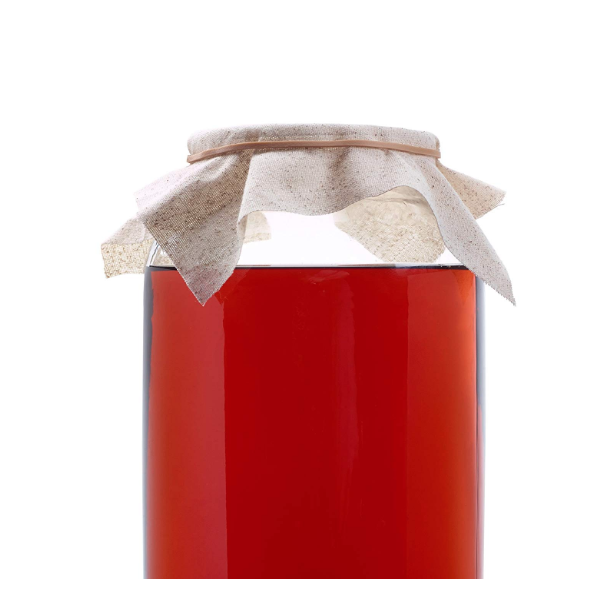 1 Gallon Wide Mouth Glass Jar with Plastic Airtight Lid
