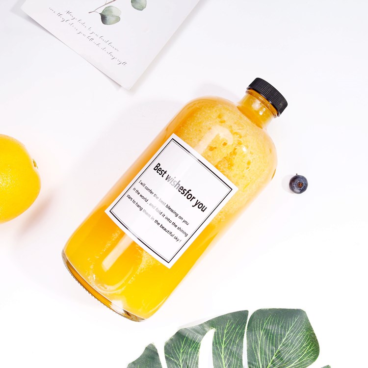 1 Liter Clear Glass Bottle For Beverage Kombucha Water 1000ml