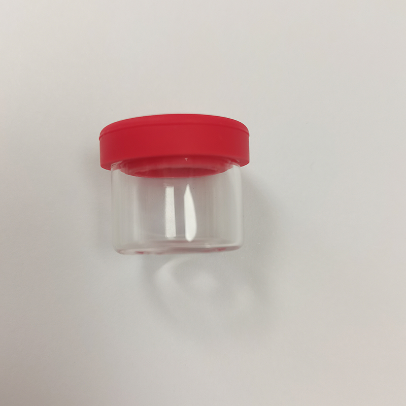 1 Oz Glass Jar Factory Direct Supply Custom Logo Printing Clear 5ml Storage Glass Jars