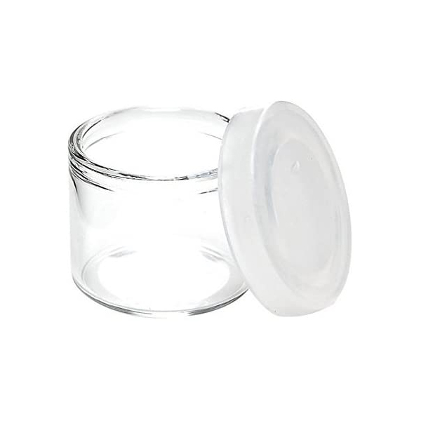 1 Oz Glass Jar Factory Direct Supply Custom Logo Printing Clear 5ml Storage Glass Jars