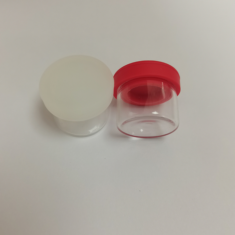 1 Oz Glass Jar Factory Direct Supply Custom Logo Printing Clear 5ml Storage Glass Jars