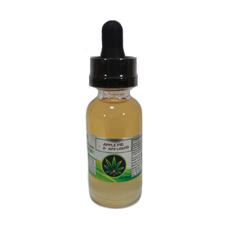 1 Oz Multi Fade Glass Bottle w/ White-Matt Gold Calibrated Glass Dropper
