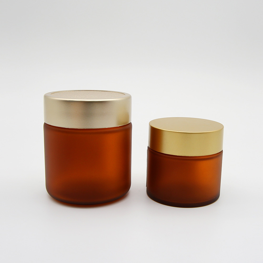 1 Oz Orange Petg Cosmetic Jar Wide Mouth Pp Over Molded 500 Ml Small Mini Custom Made Empty Lotion Plastic Jars