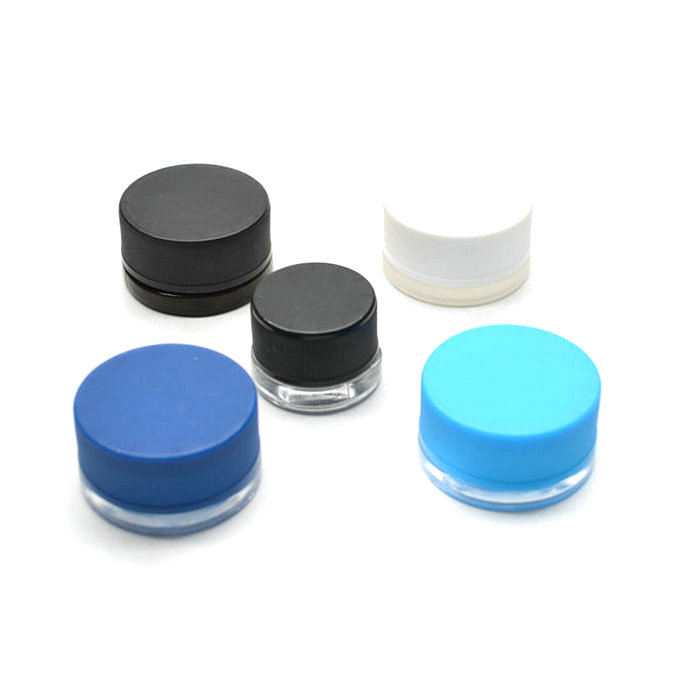 1 gram jar for concentrates with plastic child proof lid