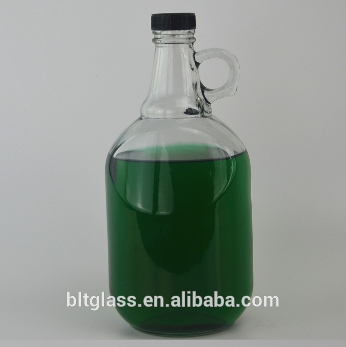 1 liter 2 liter 3L empty carlo rossi big fish sauce red wine glass bottle with handle