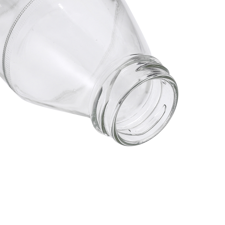1 liter glass milk bottle, 0.5 liter glass bottle