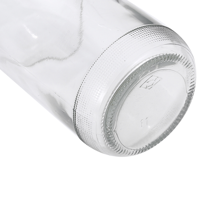 1 liter glass milk bottle, 0.5 liter glass bottle