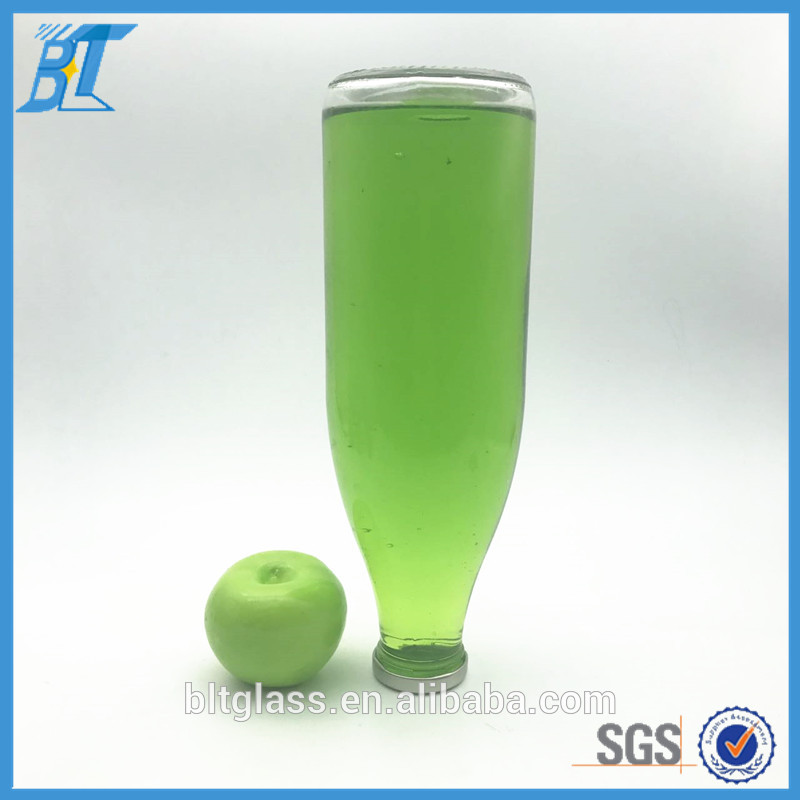 1 litre glass bottle glass milk bottle with lid