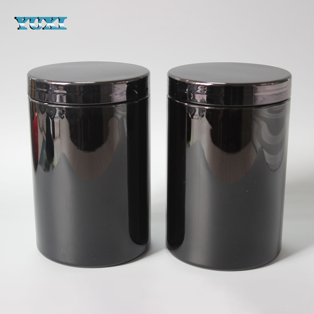 1 litre large custom plastic jars